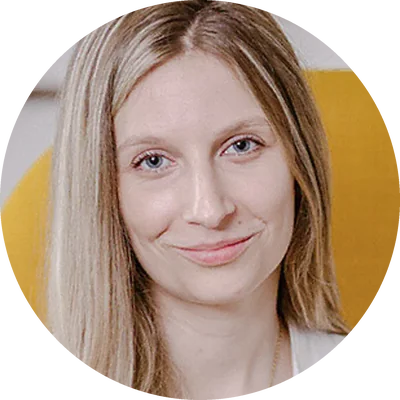 Porträt von Kathrin, Psychotherapeutin