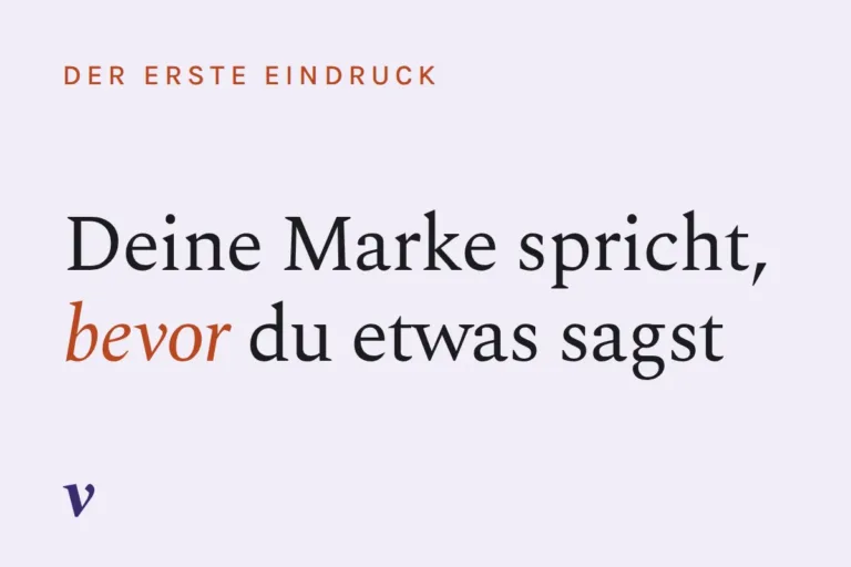 Visual Branding: Deine Marke spricht, bevor du etwas sagst